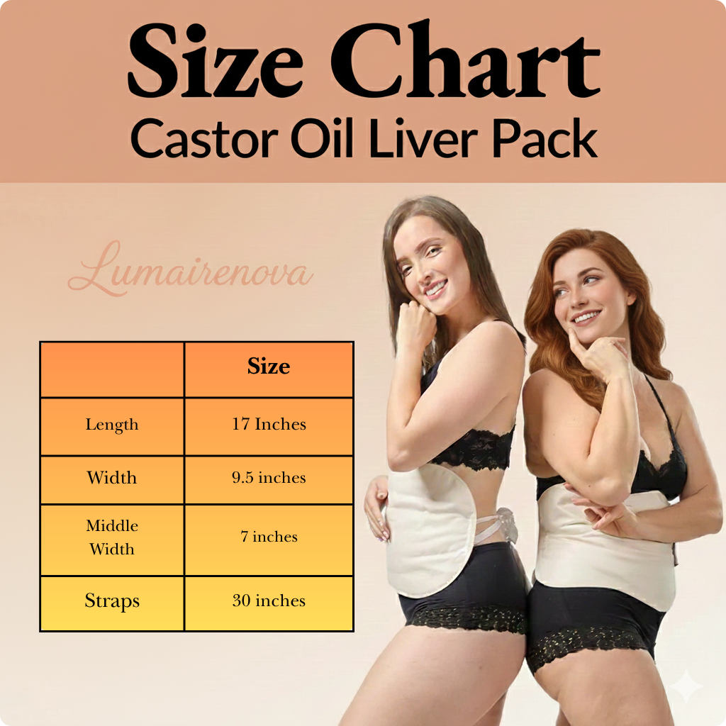 Castor Oil Liver pack Bundle