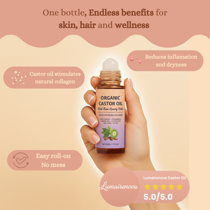 Organic Castor Roll-On